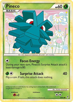 Pokemon TCG - Call of Legends - Pineco - 68/95