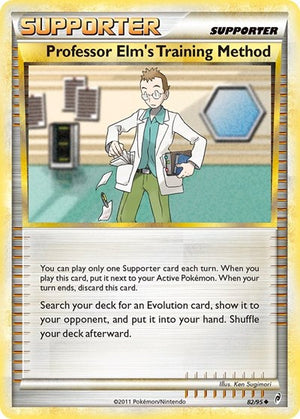 Pokemon TCG - Call of Legends - Professor Elm's Training Method - 82/95 - Reverse Holofoil