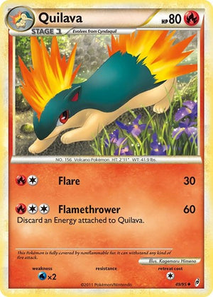 Pokemon TCG - Call of Legends - Quilava - 49/95