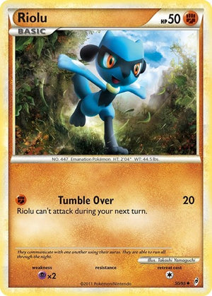 Pokemon TCG - Call of Legends - Riolu - 50/95
