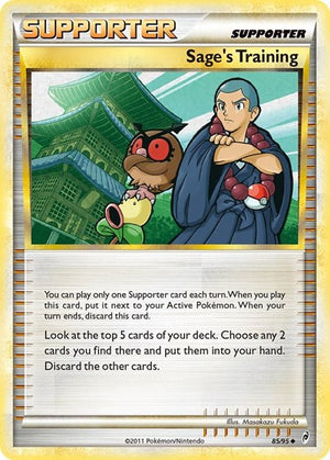 Pokemon TCG - Call of Legends - Sage's Training - 85/95 - Reverse Holofoil