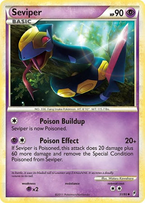 Pokemon TCG - Call of Legends - Seviper - 51/95