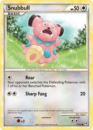 Pokemon TCG - Call of Legends - Snubbull - 71/95
