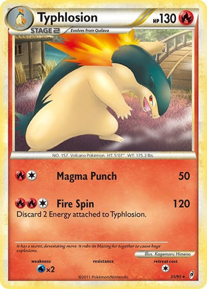 Pokemon TCG - Call of Legends - Typhlosion - 35/95