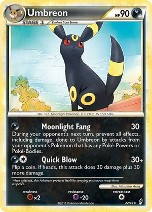 Pokemon TCG - Call of Legends - Umbreon - 22/95 - Reverse Holofoil