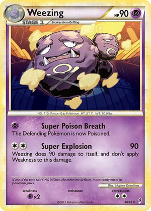 Pokemon TCG - Call of Legends - Weezing - 38/95