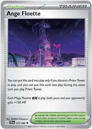 Pokemon TCG - ME04: Chaos Rising - Ange Floette - 075/086