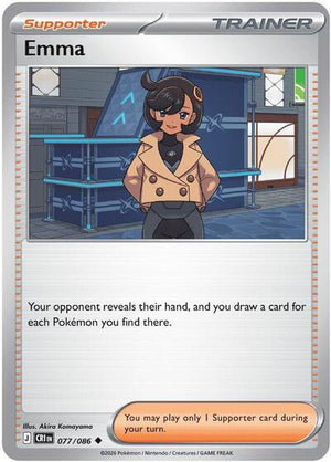 Pokemon TCG - ME04: Chaos Rising - Emma - 077/086