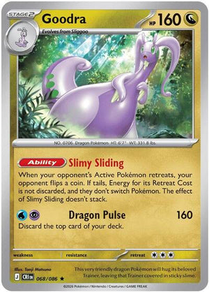 Pokemon TCG - ME04: Chaos Rising - Goodra - 068/086 - Reverse Holofoil