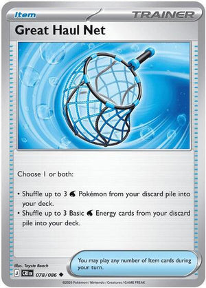 Pokemon TCG - ME04: Chaos Rising - Great Haul Net - 078/086