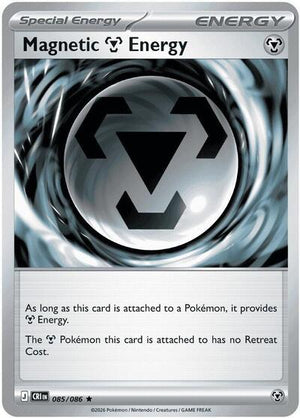 Pokemon TCG - ME04: Chaos Rising - Magnetic M Energy - 085/086 - Reverse Holofoil