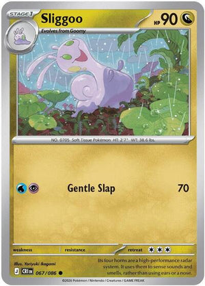 Pokemon TCG - ME04: Chaos Rising - Sliggoo - 067/086