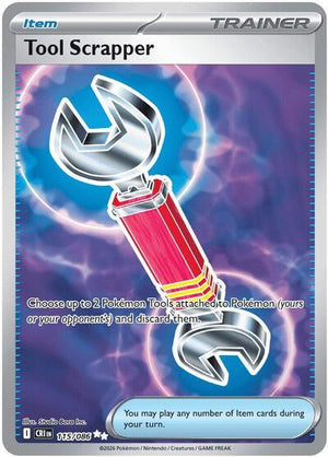 Pokemon TCG - ME04: Chaos Rising - Tool Scrapper - 115/086 - Holofoil