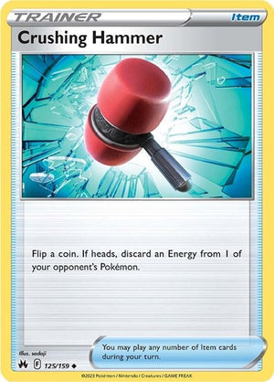 Pokemon TCG - Crown Zenith - Crushing Hammer - 125/159