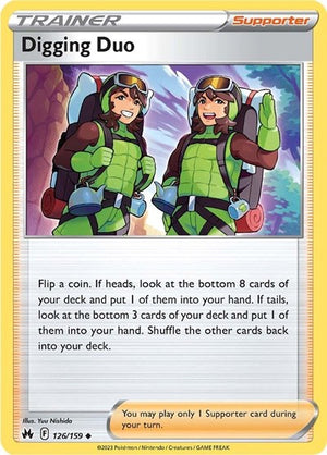 Pokemon TCG - Crown Zenith - Digging Duo - 126/159