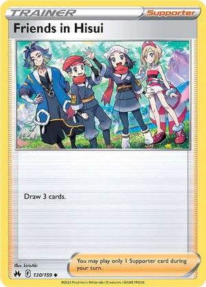 Pokemon TCG - Crown Zenith - Friends in Hisui - 130/159