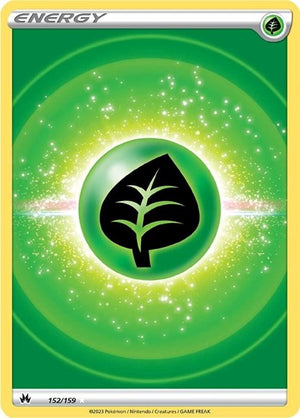 Pokemon TCG - Crown Zenith - Grass Energy - 152/159 - Holofoil