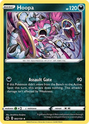 Pokemon TCG - Crown Zenith - Hoopa - 083/159 - Holofoil