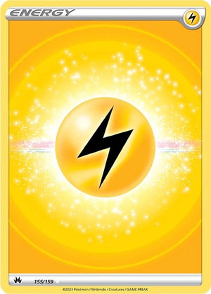 Pokemon TCG - Crown Zenith - Lightning Energy - 155/159 - Holofoil