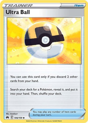 Pokemon TCG - Crown Zenith - Ultra Ball - 146/159