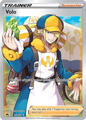 Pokemon TCG - Crown Zenith - Volo - 151/159 - Holofoil