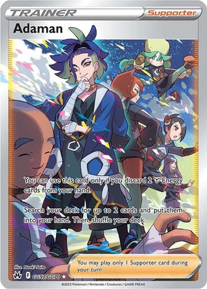 Pokemon TCG - SWSH12.5: Crown Zenith - Galarian Gallery - Adaman - GG57/GG70 - Holofoil