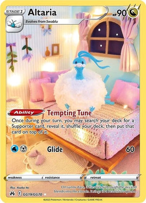 Pokemon TCG - SWSH12.5: Crown Zenith - Galarian Gallery - Altaria - GG19/GG70 - Holofoil