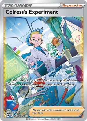 Pokemon TCG - SWSH12.5: Crown Zenith - Galarian Gallery - Colress's Experiment - GG59/GG70 - Holofoil