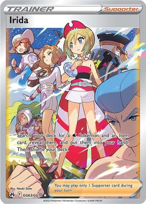 Pokemon TCG - SWSH12.5: Crown Zenith - Galarian Gallery - Irida - GG63/GG70 - Holofoil
