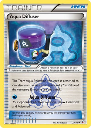 Pokemon TCG - Double Crisis - Aqua Diffuser - 23/34