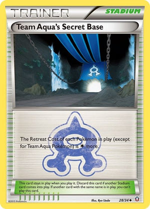 Pokemon TCG - Double Crisis - Team Aqua's Secret Base - 28/34