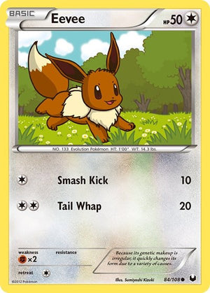 Pokemon TCG - Dark Explorers - Eevee - 84/108