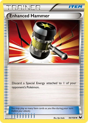 Pokemon TCG - Dark Explorers - Enhanced Hammer - 94/108 - Reverse Holofoil