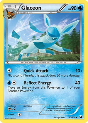 Pokemon TCG - Dark Explorers - Glaceon - 30/108