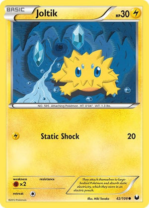 Pokemon TCG - Dark Explorers - Joltik - 42/108