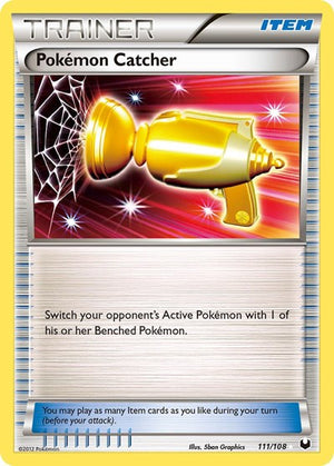 Pokemon TCG - Dark Explorers - Pokemon Catcher - 111/108 - Holofoil