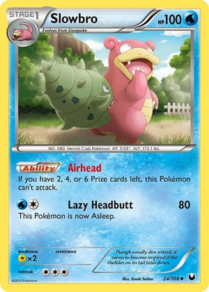 Pokemon TCG - Dark Explorers - Slowbro - 24/108