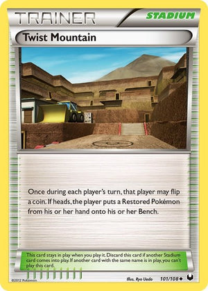 Pokemon TCG - Dark Explorers - Twist Mountain - 101/108