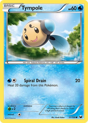 Pokemon TCG - Dark Explorers - Tympole - 31/108