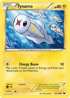Pokemon TCG - Dark Explorers - Tynamo - 44/108 - Reverse Holofoil