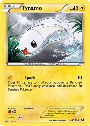 Pokemon TCG - Dark Explorers - Tynamo - 45/108