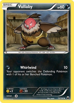 Pokemon TCG - Dark Explorers - Vullaby - 73/108