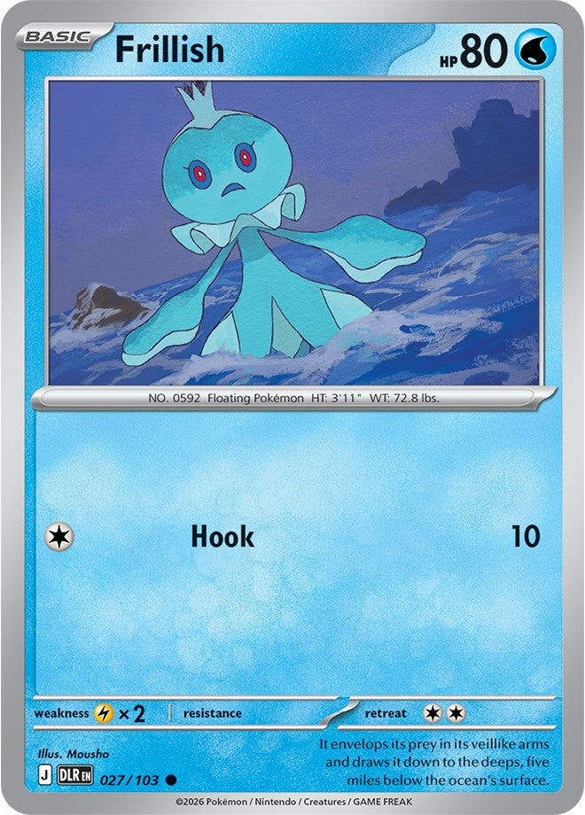 Pokemon TCG - ME06: Delta Reign - Frillish - 027/103