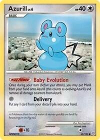 Pokemon TCG - Diamond & Pearl - Azurill - 69/130 - Reverse Holofoil