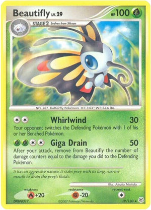 Pokemon TCG - Diamond & Pearl - Beautifly - 19/130