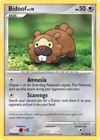 Pokemon TCG - Diamond & Pearl - Bidoof - 70/130