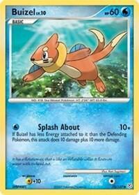 Pokemon TCG - Diamond & Pearl - Buizel - 72/130 - Reverse Holofoil