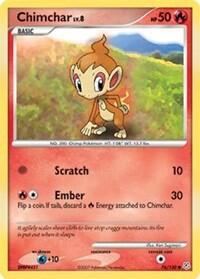 Pokemon TCG - Diamond & Pearl - Chimchar - 76/130