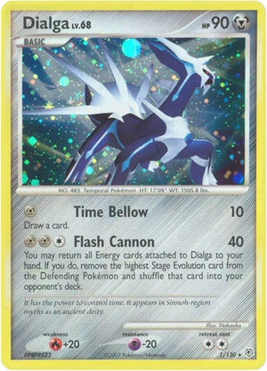 Pokemon TCG - Diamond & Pearl - Dialga - 1/130 - Holofoil