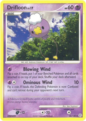 Pokemon TCG - Diamond & Pearl - Drifloon - 46/130